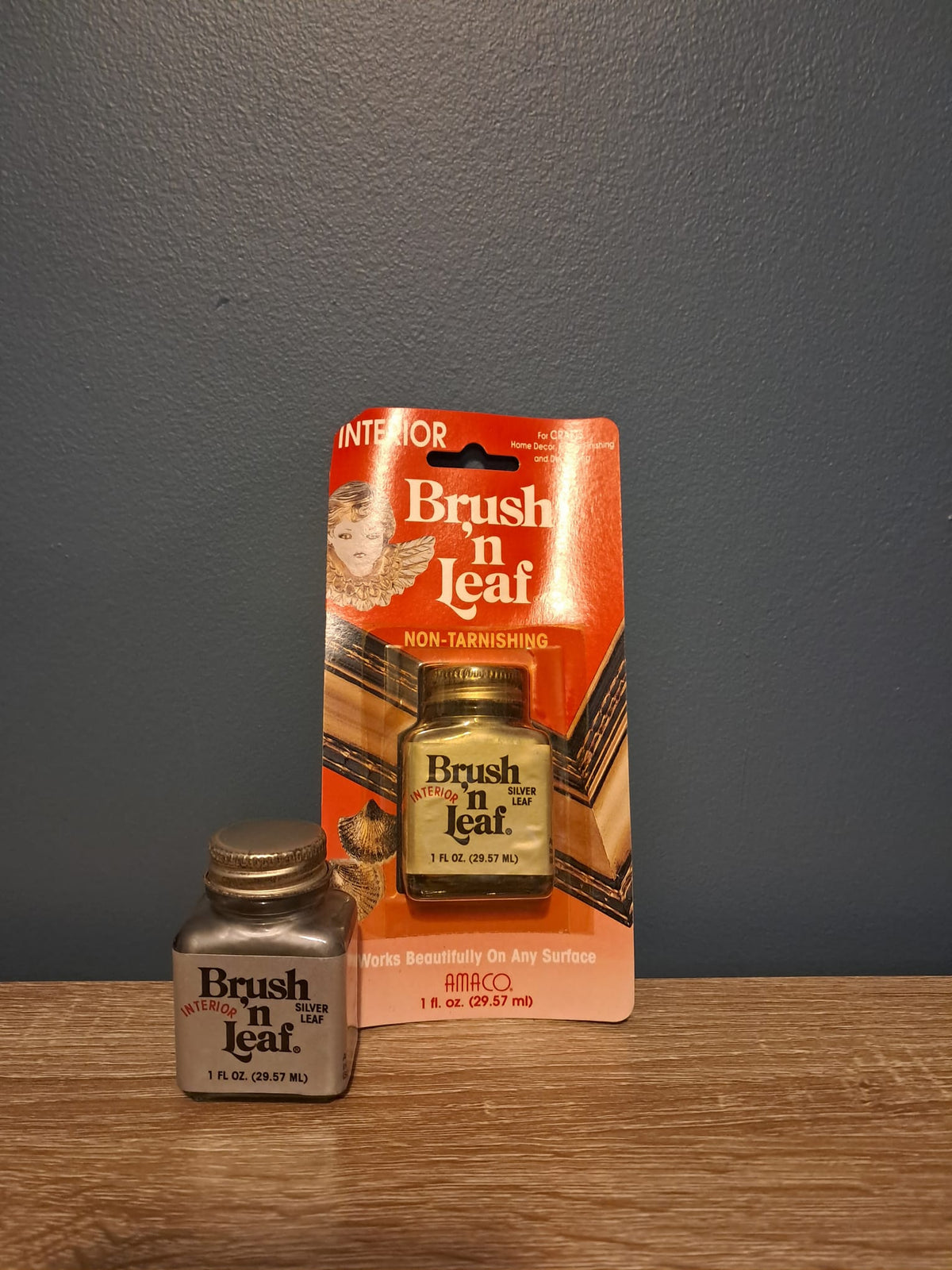 Silver leaf paint